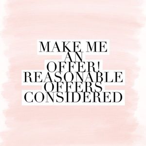 I’m willing to accept reasonable offers! DON’T BUY